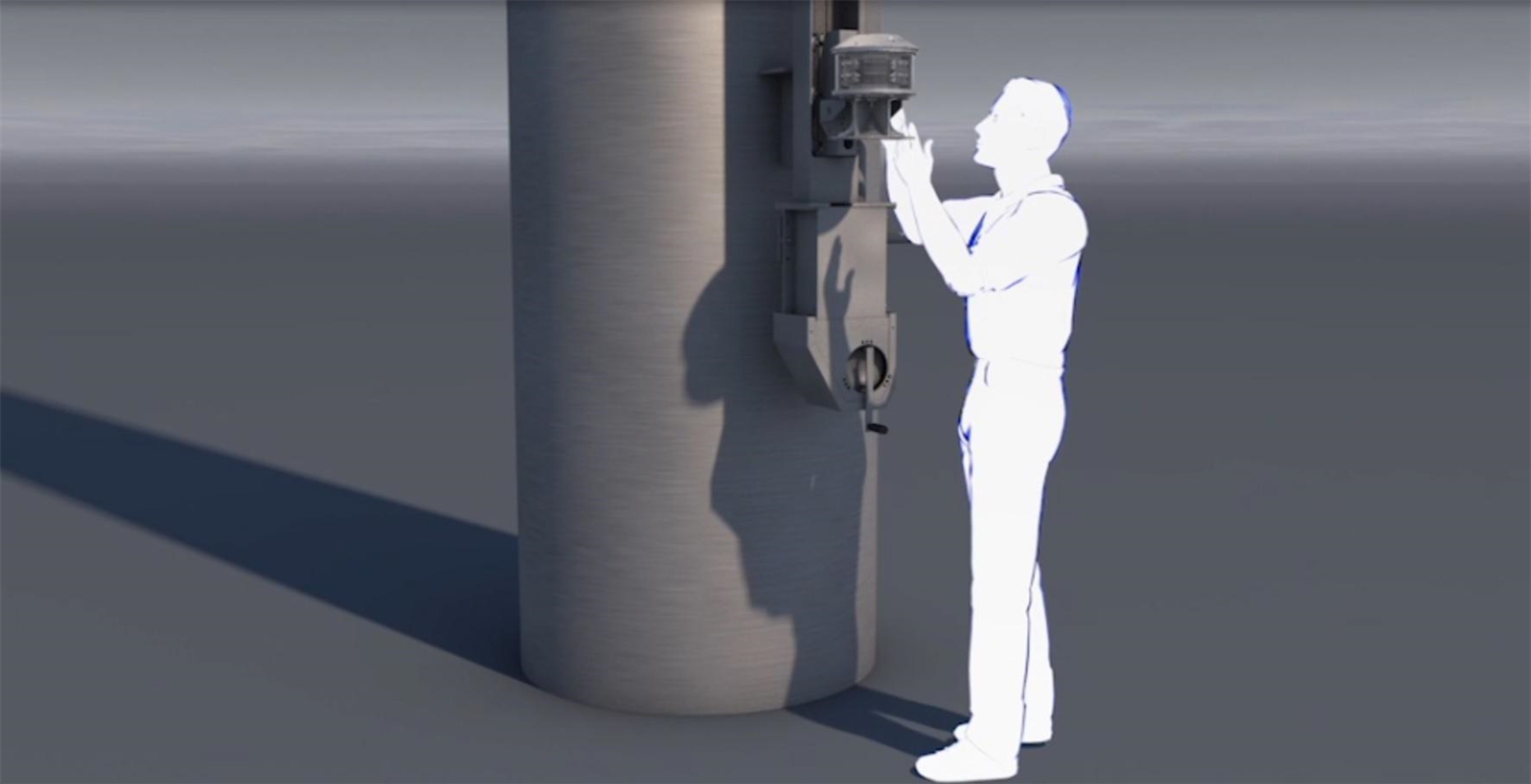 AWL Retractable and lowering systems Rail Lowering System