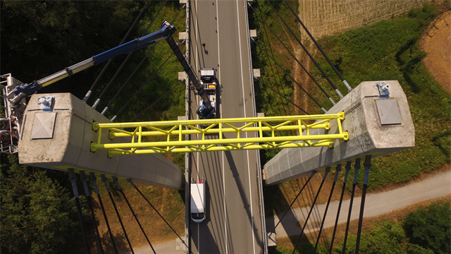 PONTE ADDA CON PANNELLI SOLARI