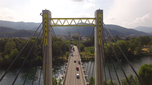 PONTE ADDA CON PANNELLI SOLARI