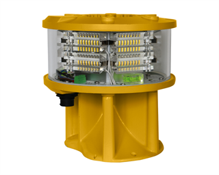 An aerodrome beacon must be used when the aerodrome cannot be easily identified by pilots due to high luminous pollution or in absence of instruments necessary for airstrip identification.