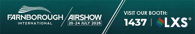 20 - 24 LUGLIO 2026: LUXSOLAR® PARTECIPA AL FARNBOUROUGH INTERNATIONAL AIR SHOW!