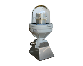 Il segnalatore notturno primario "MNL-LXS-10nM-Ex" viene impiegato su strutture offshore, per segnalarne la presenza e dare una definizione generale dell'oggetto che può costituire ostacolo alla navigazione marittima.